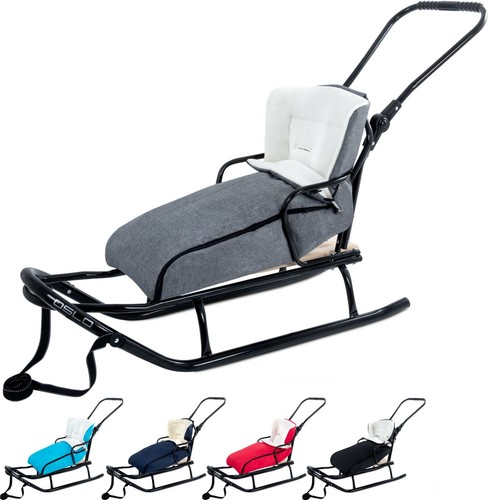 Slitta metallo con - metallo,